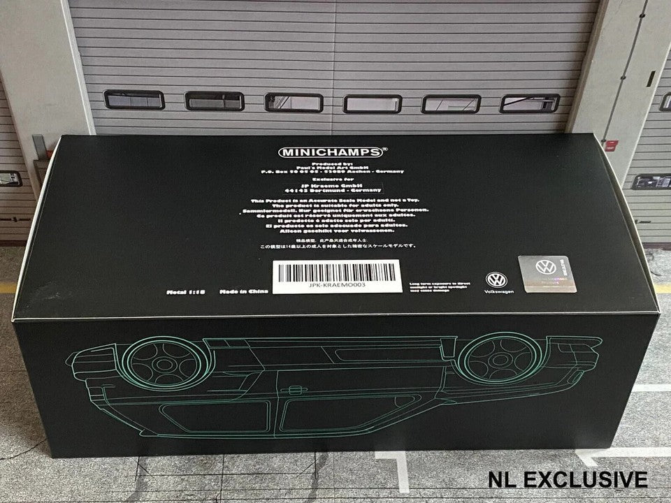 VW Golf III GTI G3 V10 JP Performance Kraemo DieCast Metall Minichamps Neu 1:18