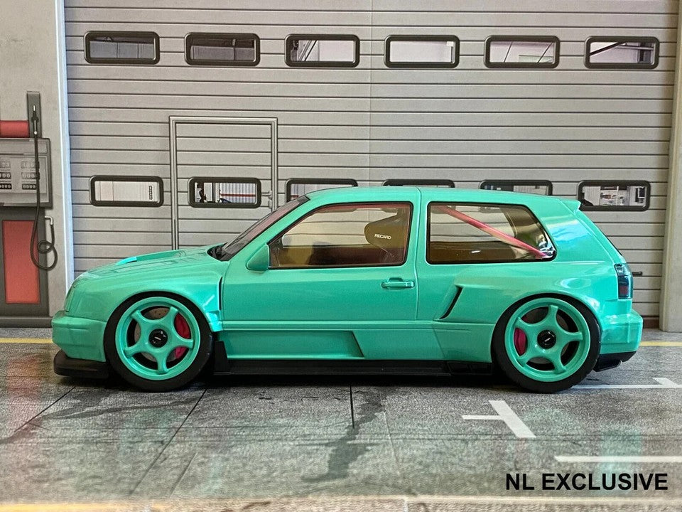 VW Golf III GTI G3 V10 JP Performance Kraemo DieCast Metall Minichamps Neu 1:18