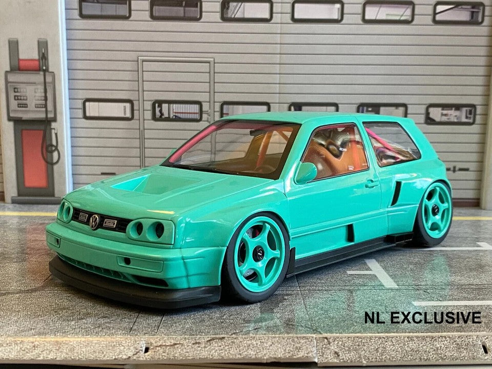 VW Golf III GTI G3 V10 JP Performance Kraemo DieCast Metall Minichamps Neu 1:18