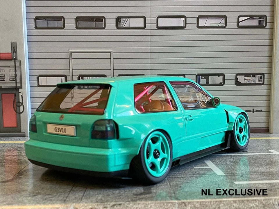 VW Golf III GTI G3 V10 JP Performance Kraemo DieCast Metall Minichamps Neu 1:18