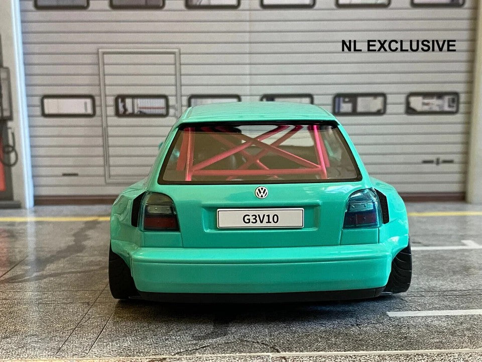 VW Golf III GTI G3 V10 JP Performance Kraemo DieCast Metall Minichamps Neu 1:18