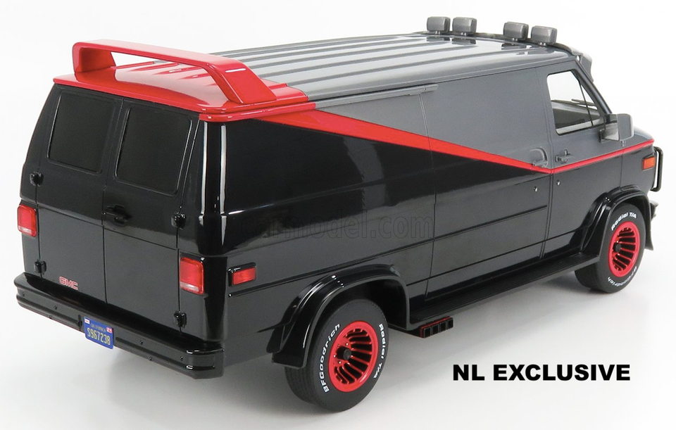 A-Team Van GMC Vandura Greenlight Bespoke Collection Neu in OVP new in box 1:12