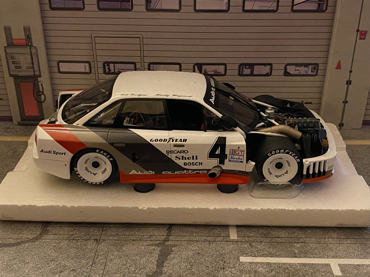 Audi 90 GTO IMSA Stuck Röhrl Sondermodell Quattro GmbH Minichamps Neu OVP 1:18