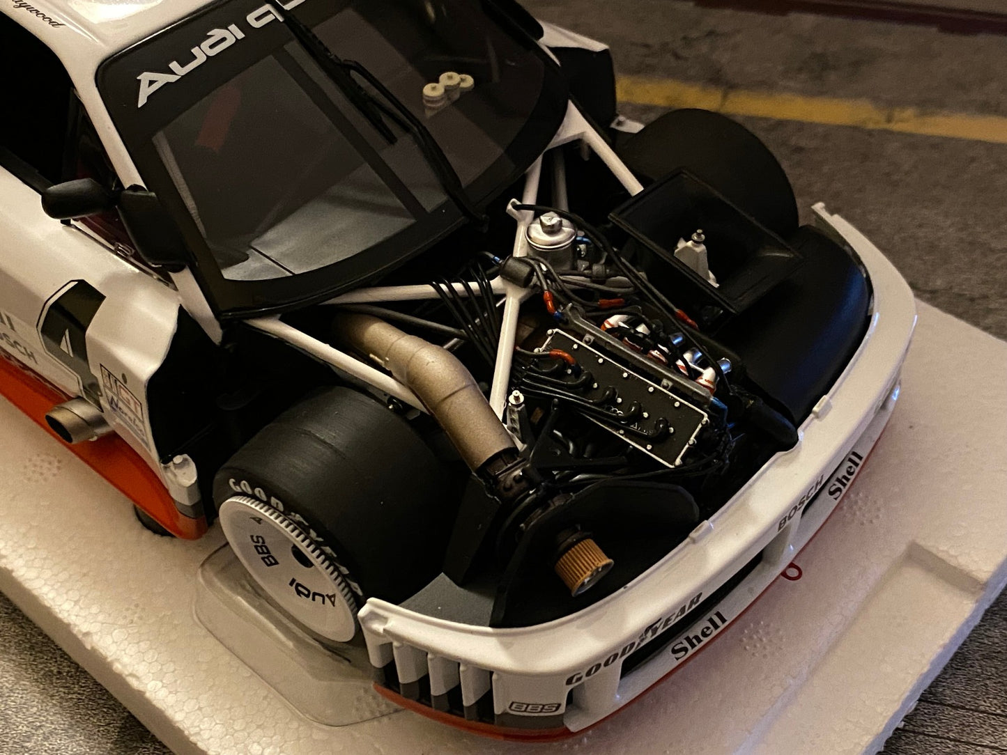 Audi 90 GTO IMSA Stuck Röhrl Sondermodell Quattro GmbH Minichamps Neu OVP 1:18