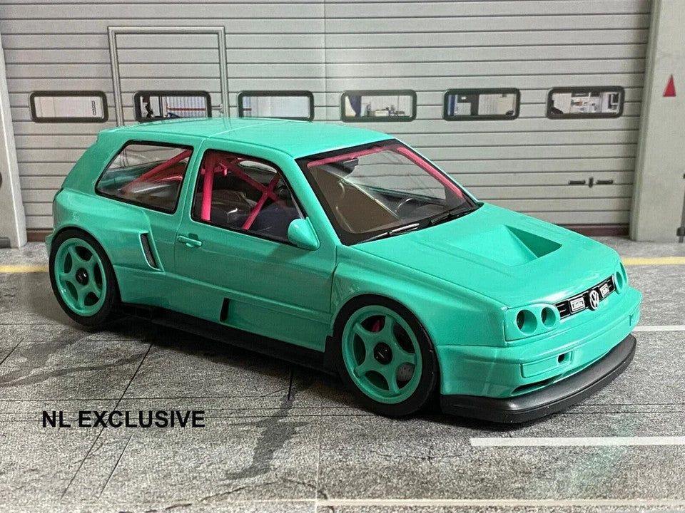 VW Golf III GTI G3 V10 JP Performance Kraemo DieCast Metall Minichamps Neu 1:18