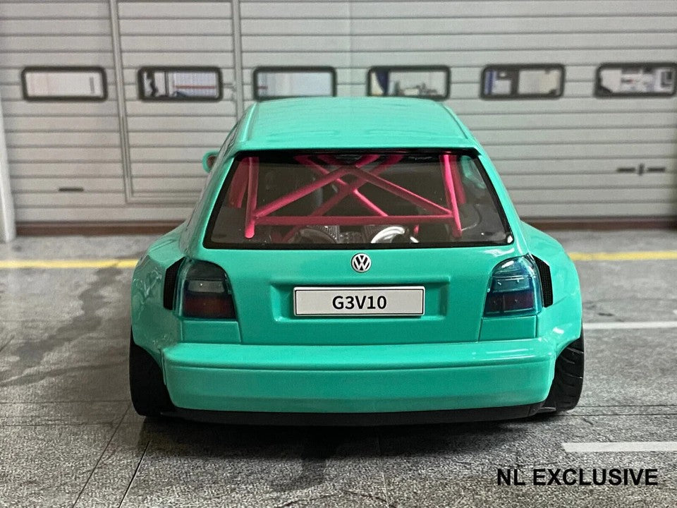 VW Golf III GTI G3 V10 JP Performance Kraemo DieCast Metall Minichamps Neu 1:18