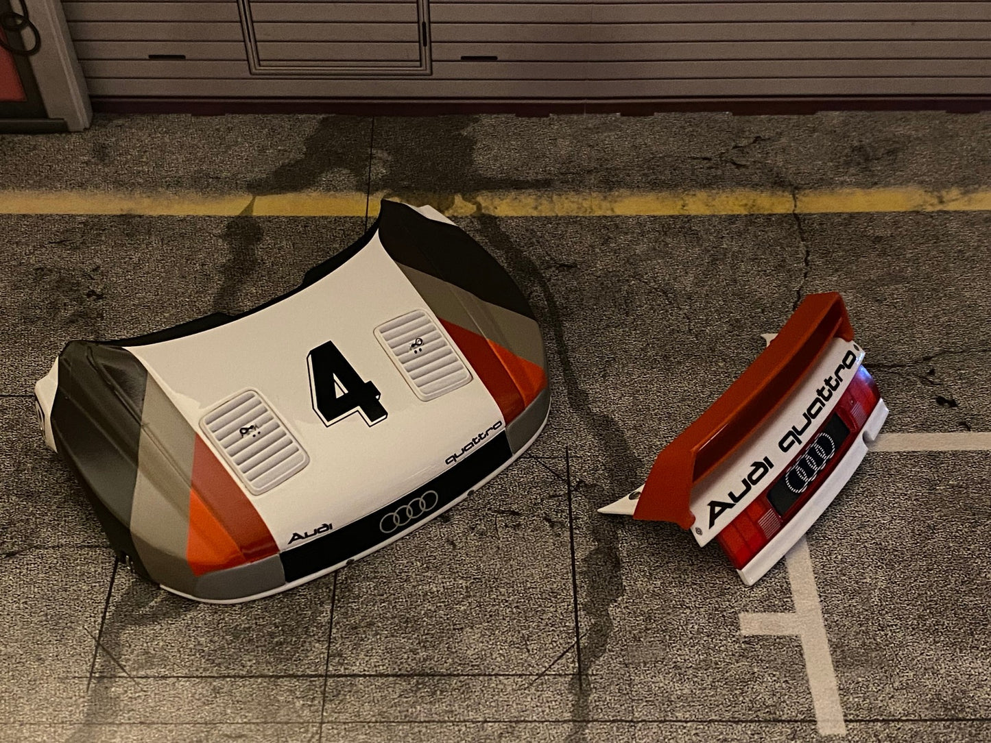 Audi 90 GTO IMSA Stuck Röhrl Sondermodell Quattro GmbH Minichamps Neu OVP 1:18