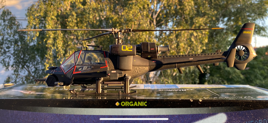 Blue Thunder Helicopter "Das fliegende Auge" Fertigmodell DieCast Organic 1:32