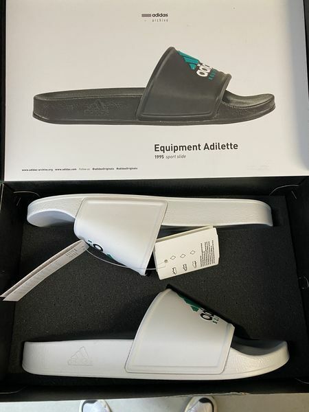 Adidas EQT Adilette Equipment S78692 neu in Box new in box US 12 UK 12 EUR 47