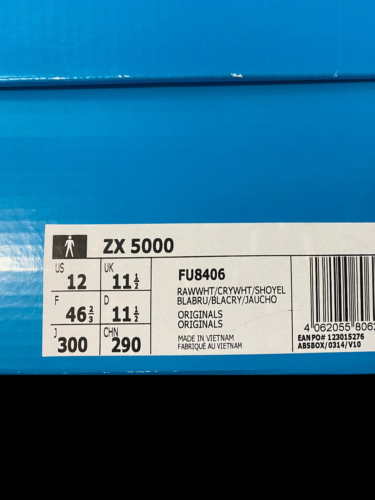 Adidas ZX 5000 30th Anniversary FU8406 Neu in Box new US 12 UK 11,5 EUR 46 ⅔