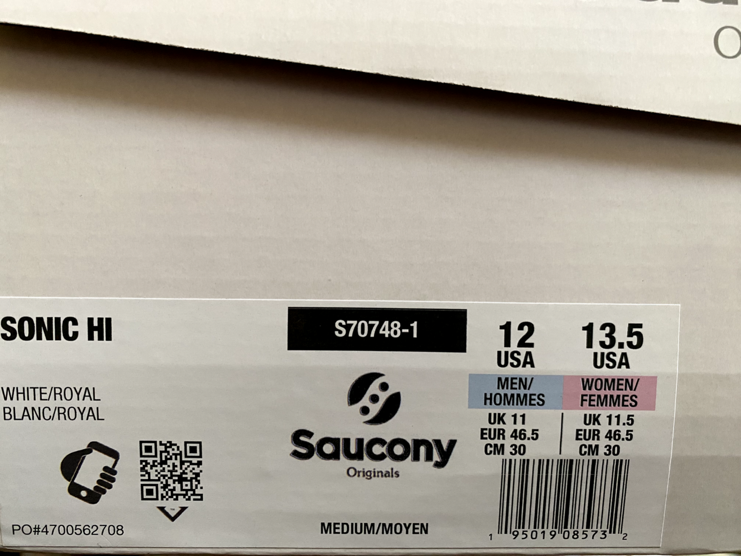 Saucony Sonic Hi "Spot-bilt" Basketball High new in box Neu US 12 UK 11 EUR 46,5