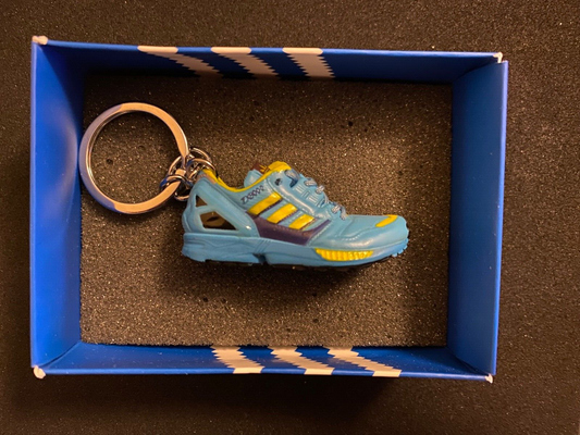 Adidas ZX 8000 Aqua Schlüsselanhänger Schuh Keyholder Keychain Keyring MIni Shoe