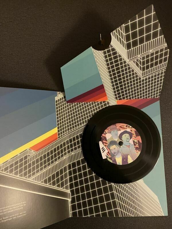 Adidas x RUN DMC & A-TRAK "UNITE ALL ORIGINALS" Superstar-Turntable 7" Vinyl
