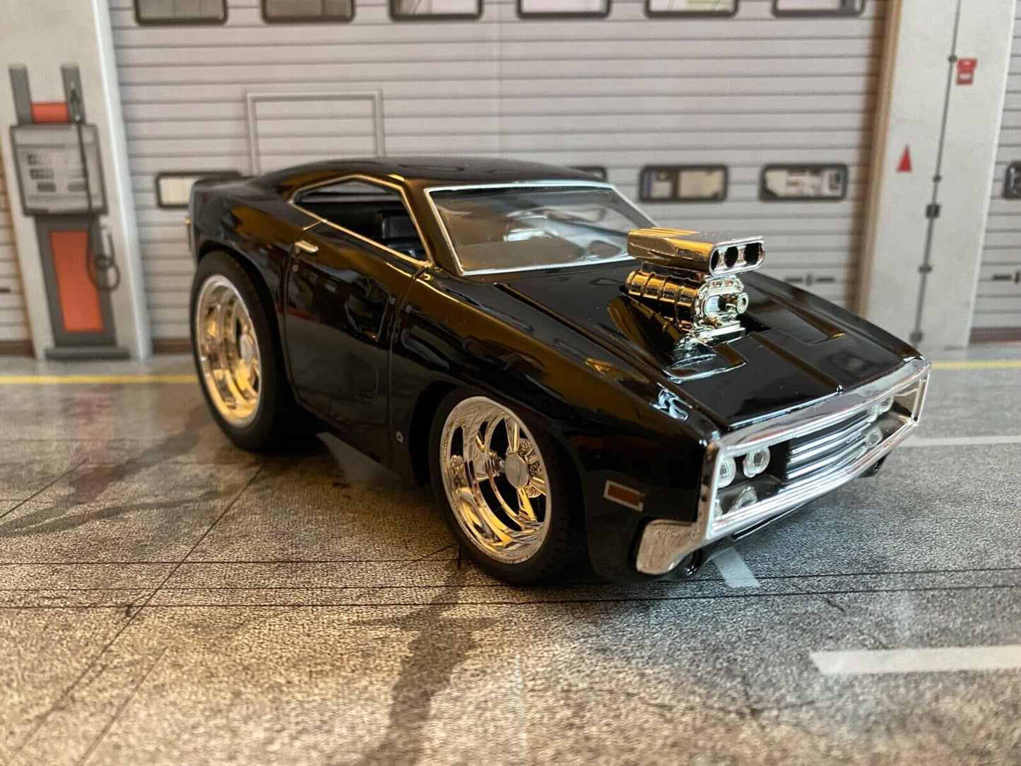 1970 Dodge Charger THE FAST AND THE FURIOUS ERTL Joyride Dragster Comic Neu 1:24