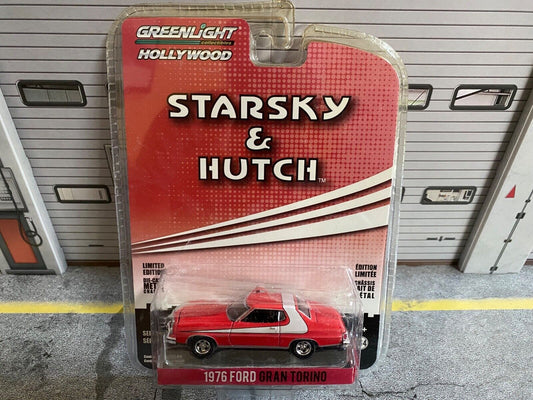 Starsky & Hutch Ford Gran Torino mit rotem Dachlicht Grenlight #44780-A 1:64
