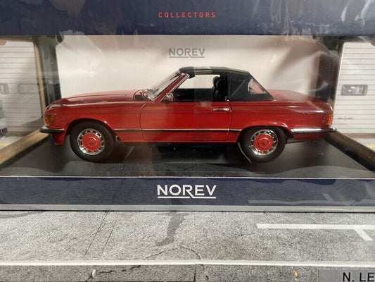 Mercedes Benz 350 SL R107 Personal Car from Bruce Lee Norev China Version 1:18