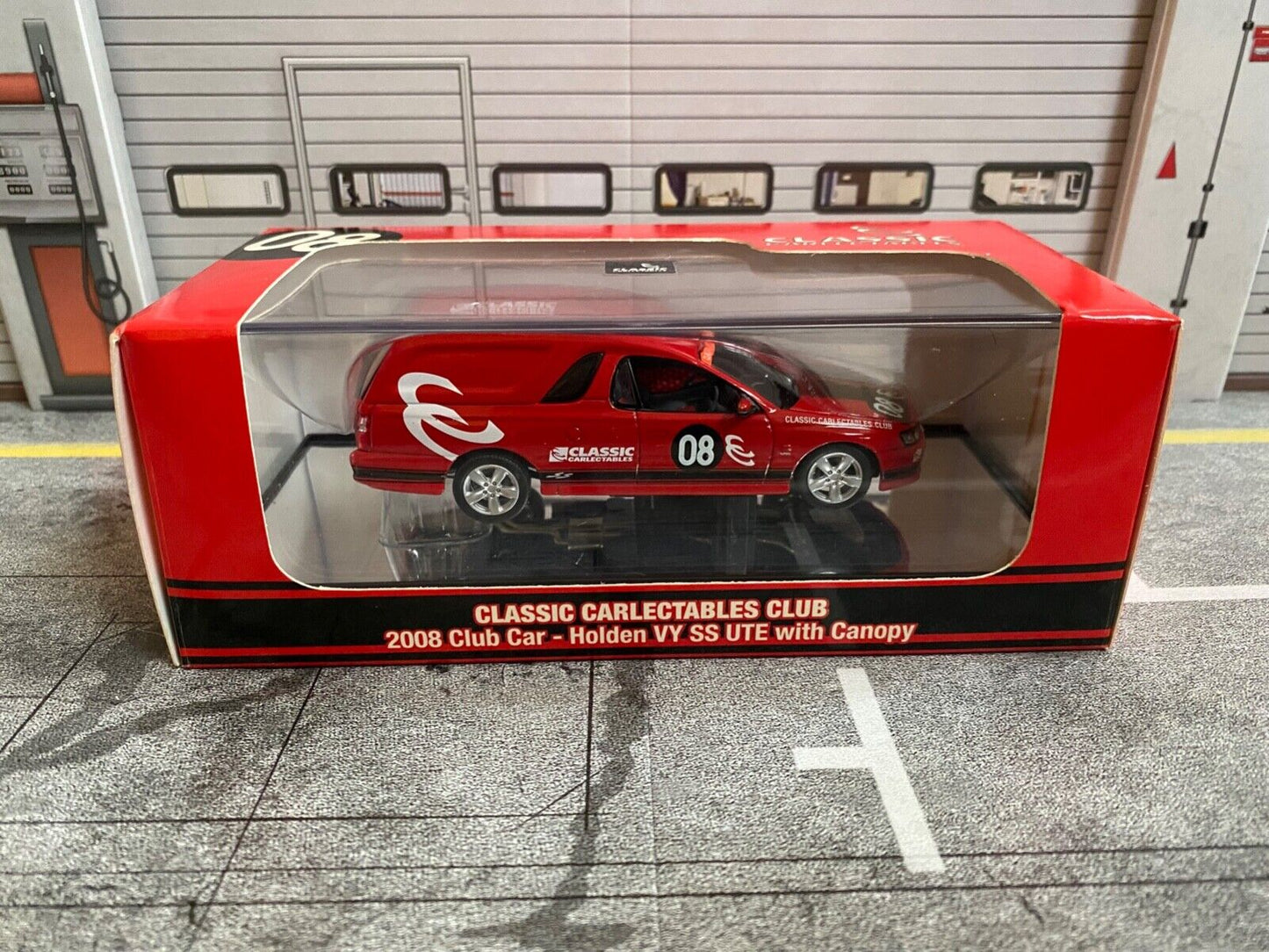 Holden VY SS Ute with Canopy Panel Van Classic Carlectables 2008 Club Car 1:43