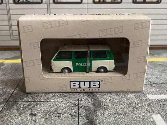 VW Bus T3a Polizei BUB Bubmobile 09251 Edition 2009 1 von 1000 Neu in OVP 1:87