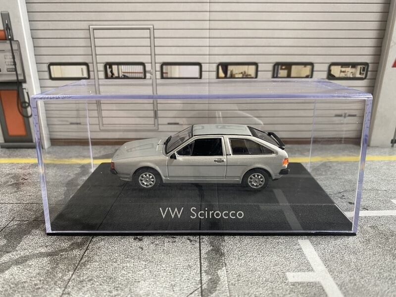 VW Scirocco 2 II 53b diamantsilber 1981-1992 OVP Norev 1983 GTS 16V 840197 1:43