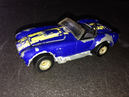 Aurimat Classic Cobra Real Riders blue/yellow stripes Mexico Hot Wheels 1:64