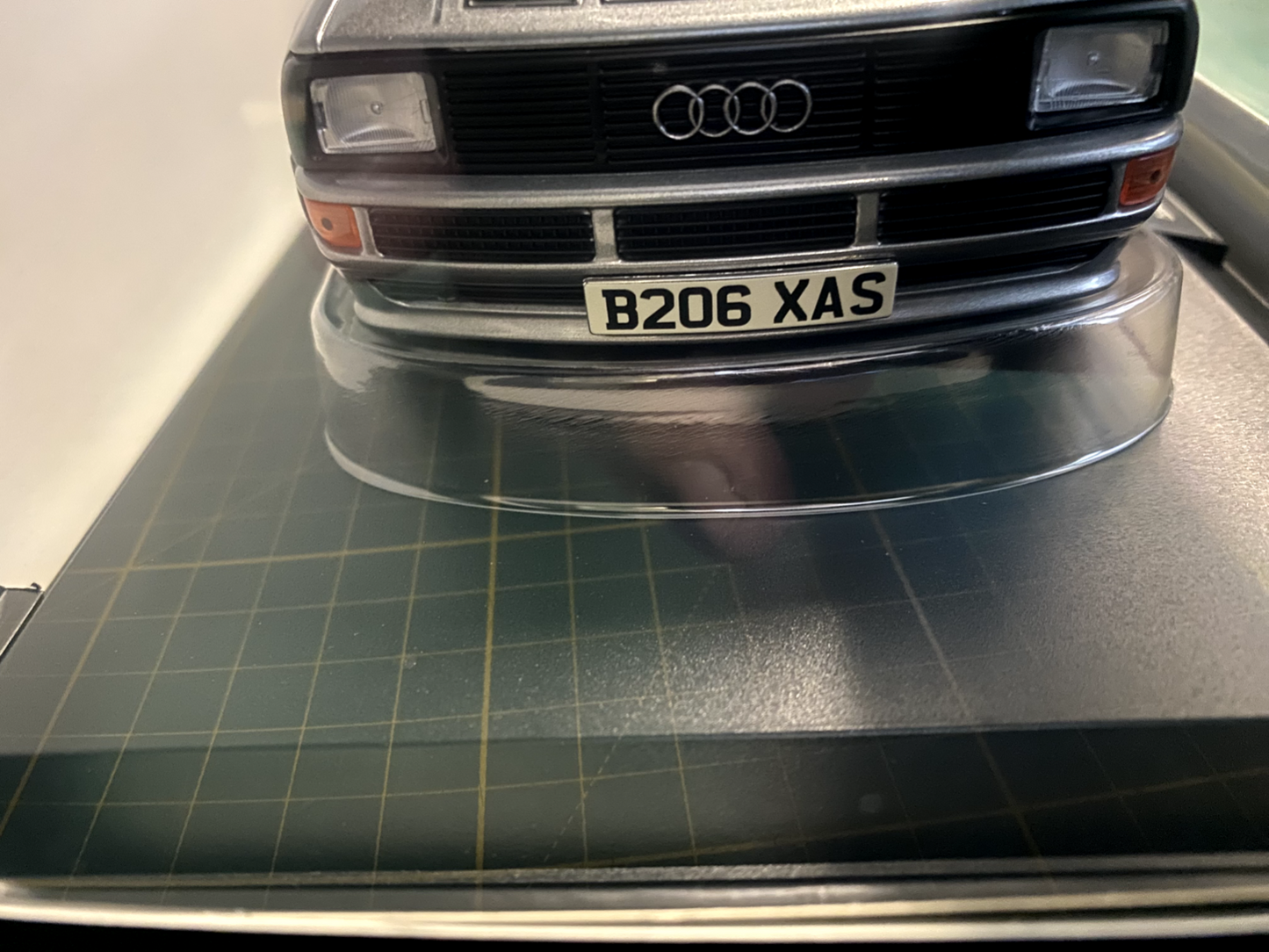 Audi Sport Quattro 1985 Grey Metallic GB EXCLU WEB 186 von 300 188312 Norev 1:18