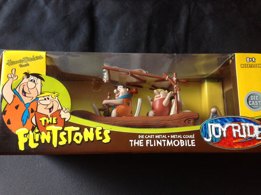 Flintmobile The Flintstones Familie Fred Feuerstein Wilma Barney Joyride 1:18