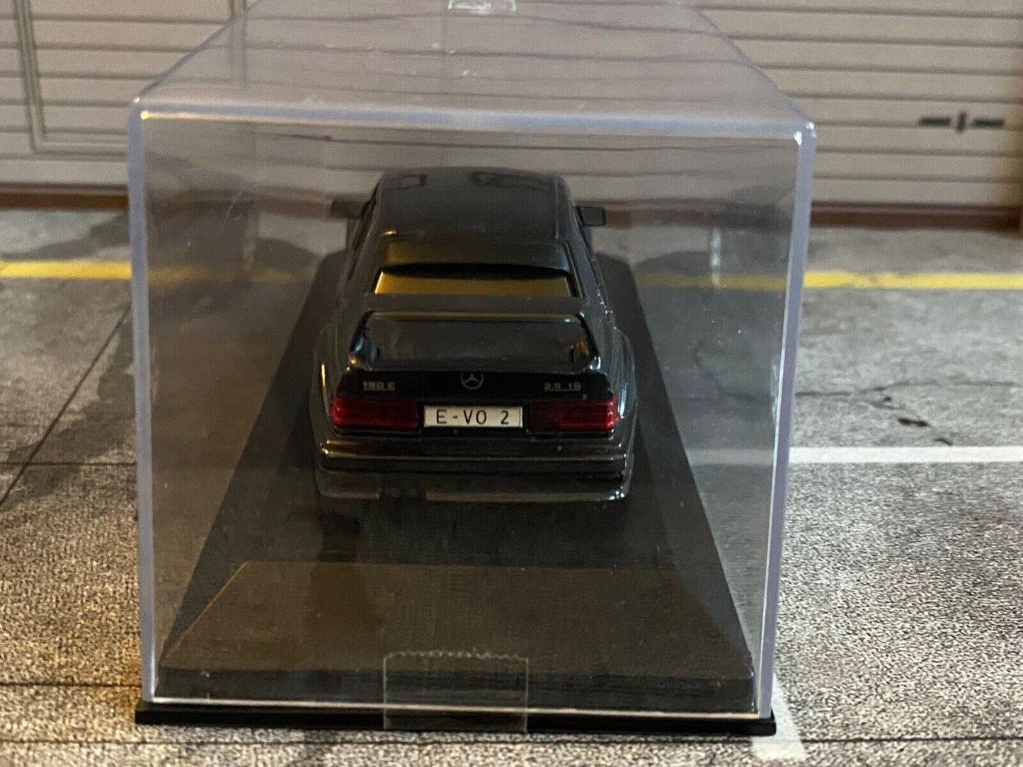 Mercedes Benz 190E 2.5-16V Evo2 Blue Black Met. Minichamps 3100 B 1.Version 1:43