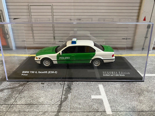 BMW 750 iL (E38-2) Polizei Berlin Premium X-Modell 7er Sondermodell Neu  1:43