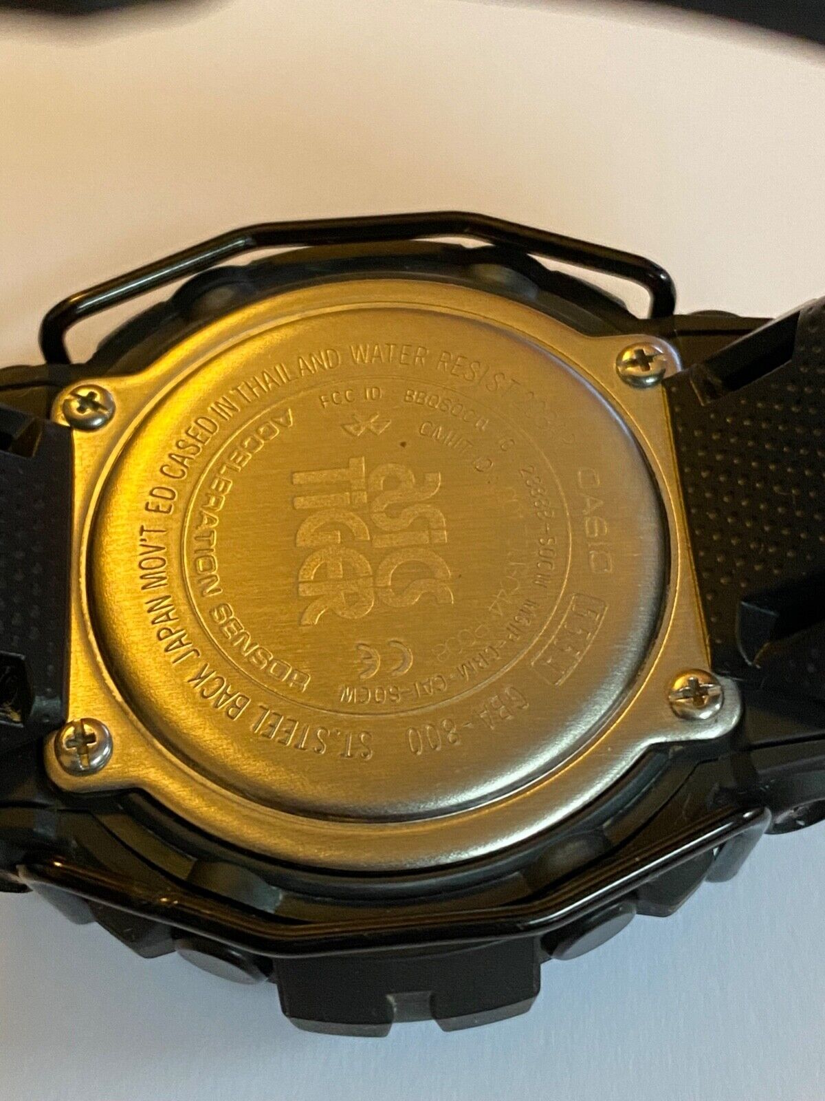 Casio G-SHOCK Asics Tiger Limited Edition GBA-800AT-1AER 5554 mit Schutzbügel