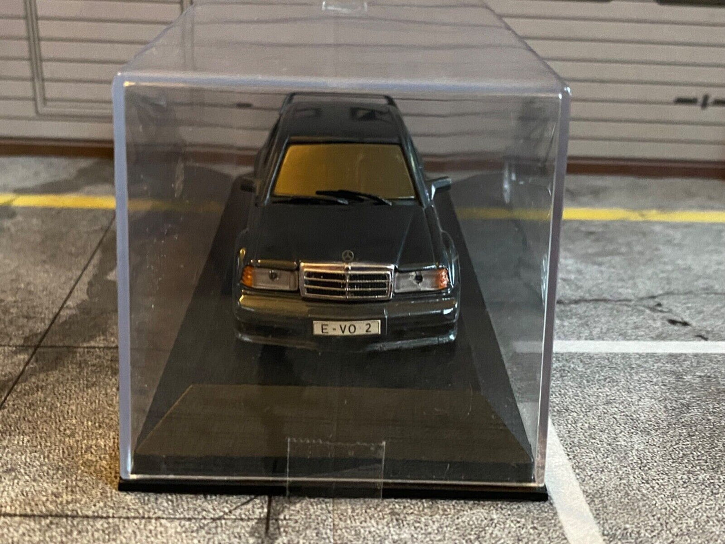 Mercedes Benz 190E 2.5-16V Evo2 Blue Black Met. Minichamps 3100 B 1.Version 1:43