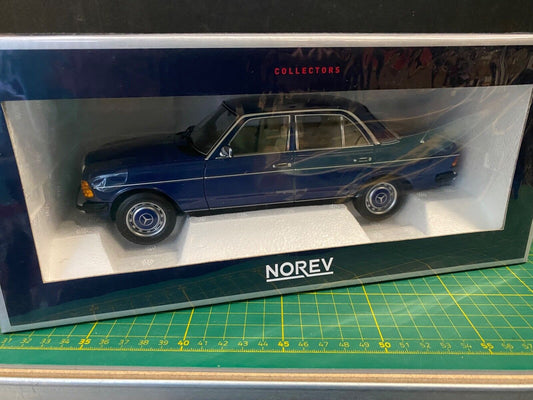 Mercedes Benz 200 Blau 1982 W123 183710 Norev Neu in OVP 1:18