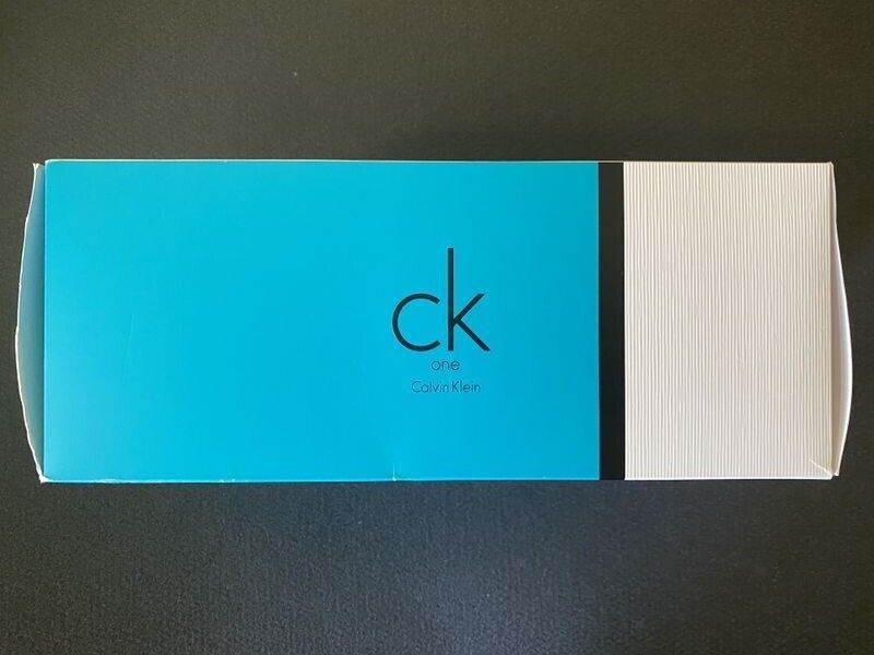 Calvin Klein CK One Kulturbeutel neu in OVP toiletry bag new in box VINTAGE