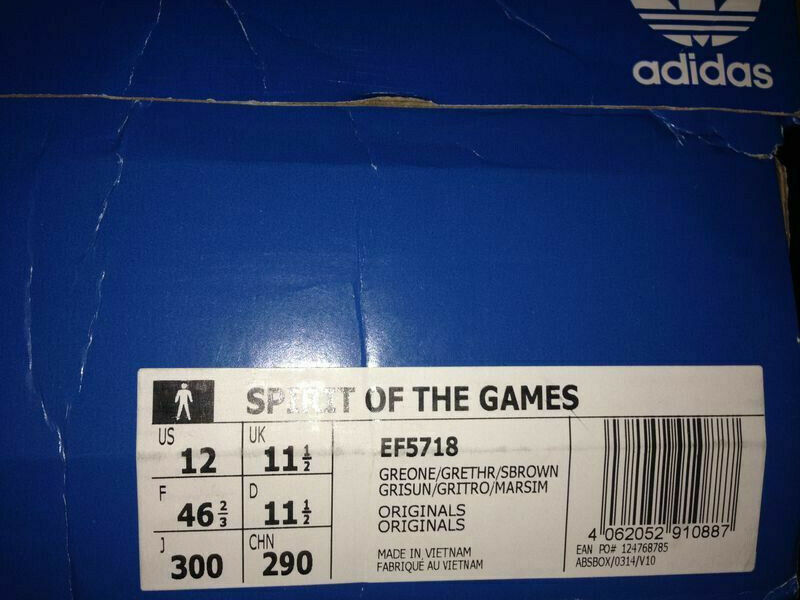 Adidas SPIRIT OF THE GAMES LA 84 Olympia vintage cw new US 12 UK 11,5 FR 46 ⅔