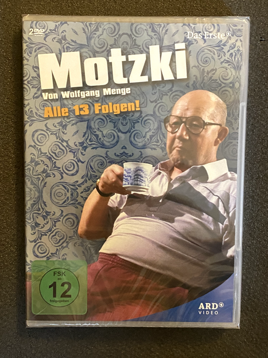 Motzki DVD (alle 13 Folgen) + "WEST BERLIN...schön war die Zeit"-Aufkleber NEU